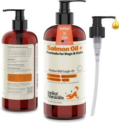 Deley Naturals Wild Alaskan Salmon Oil for – Concentration: Check EPA and DHA content per serving. This formula – Image 8