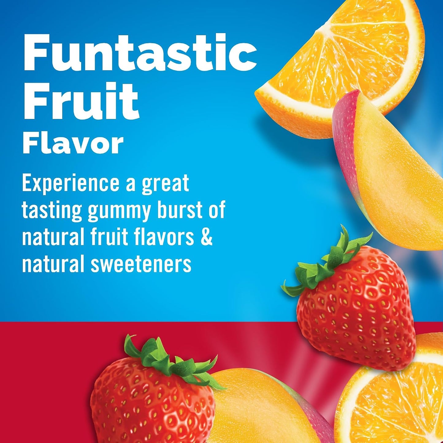 Emergen-C Kidz Immune+ Vitamin C Gummies, Fun-Tastic Fruit, 44 Count - görsel 3