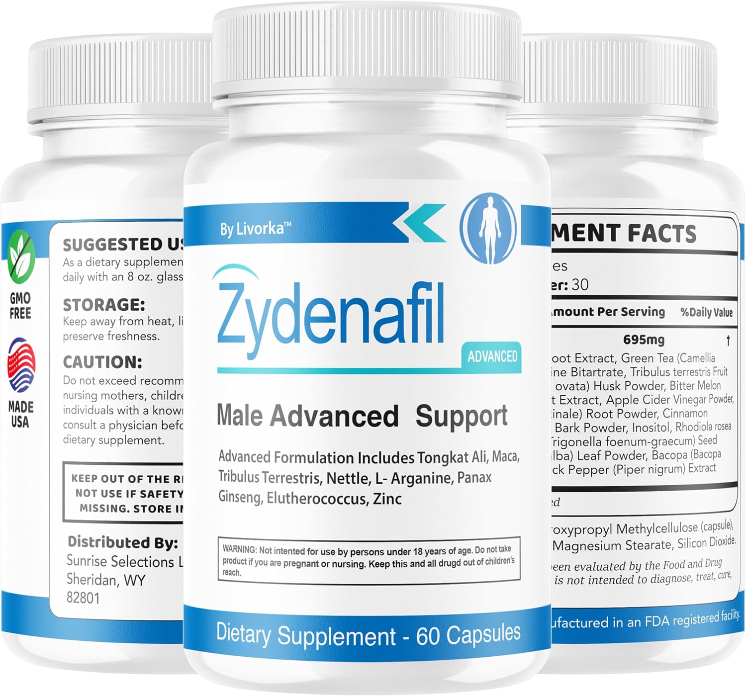 Zydenafil, Zydenafil Capsules for Men, Zydenafil Men's Advanced Formula, Zydenafil All Natural Supplement, Zydenafil Advanced Formula, 60 Capsules for 1 Month - görsel 8