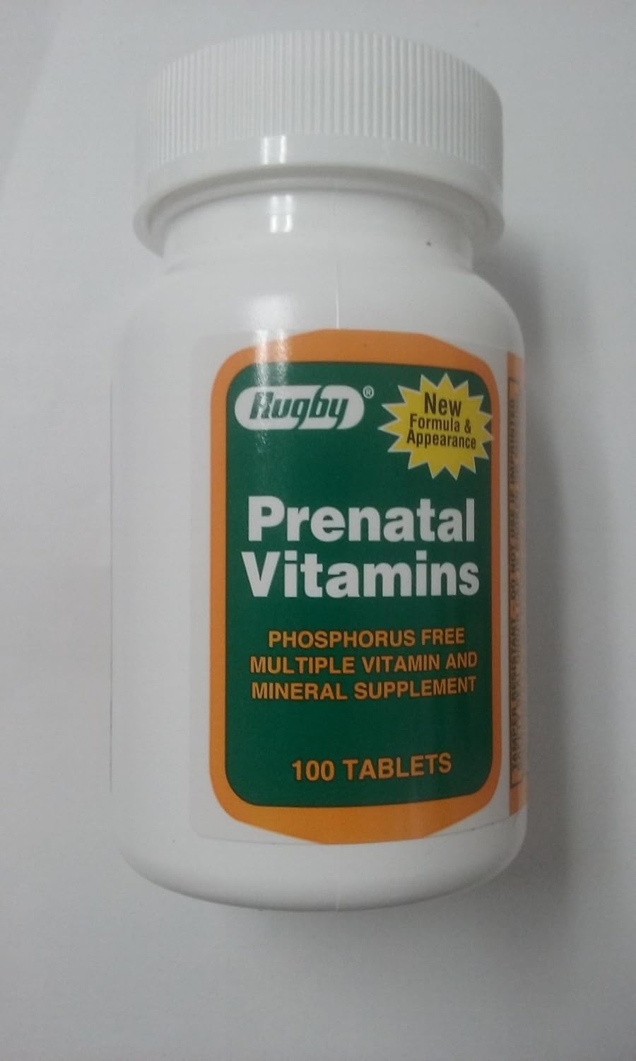 Rugby Prenatal Vitamins, 100 Tablets - görsel 1