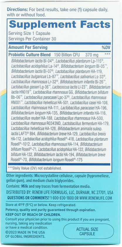 Probiotic 150B Ultimate Care