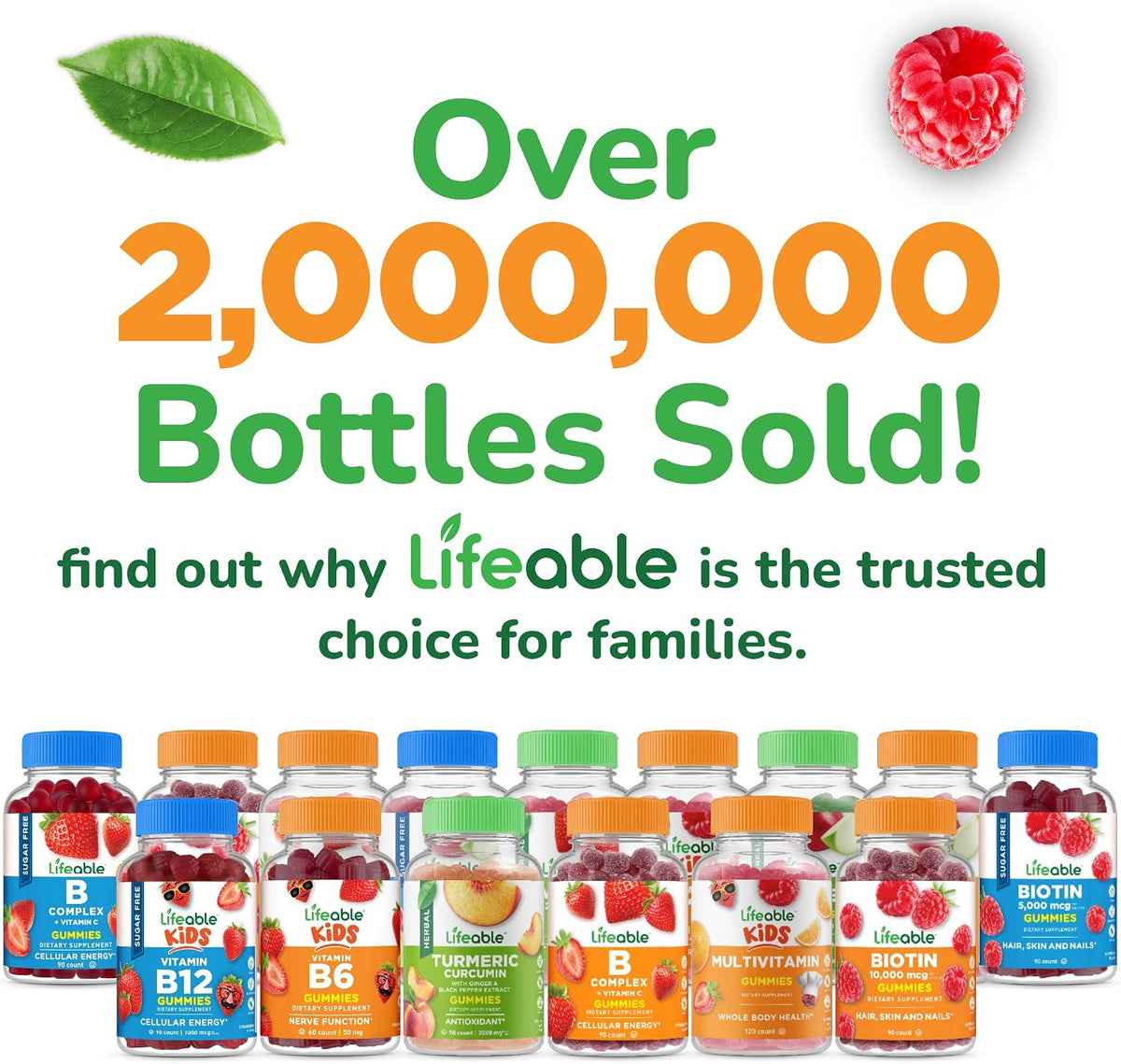 Lifeable Sugar Free Vitamin D 5000 IU - Strawberry Flavour Gummies for Immune and Bone Health - 90 Count - görsel 7