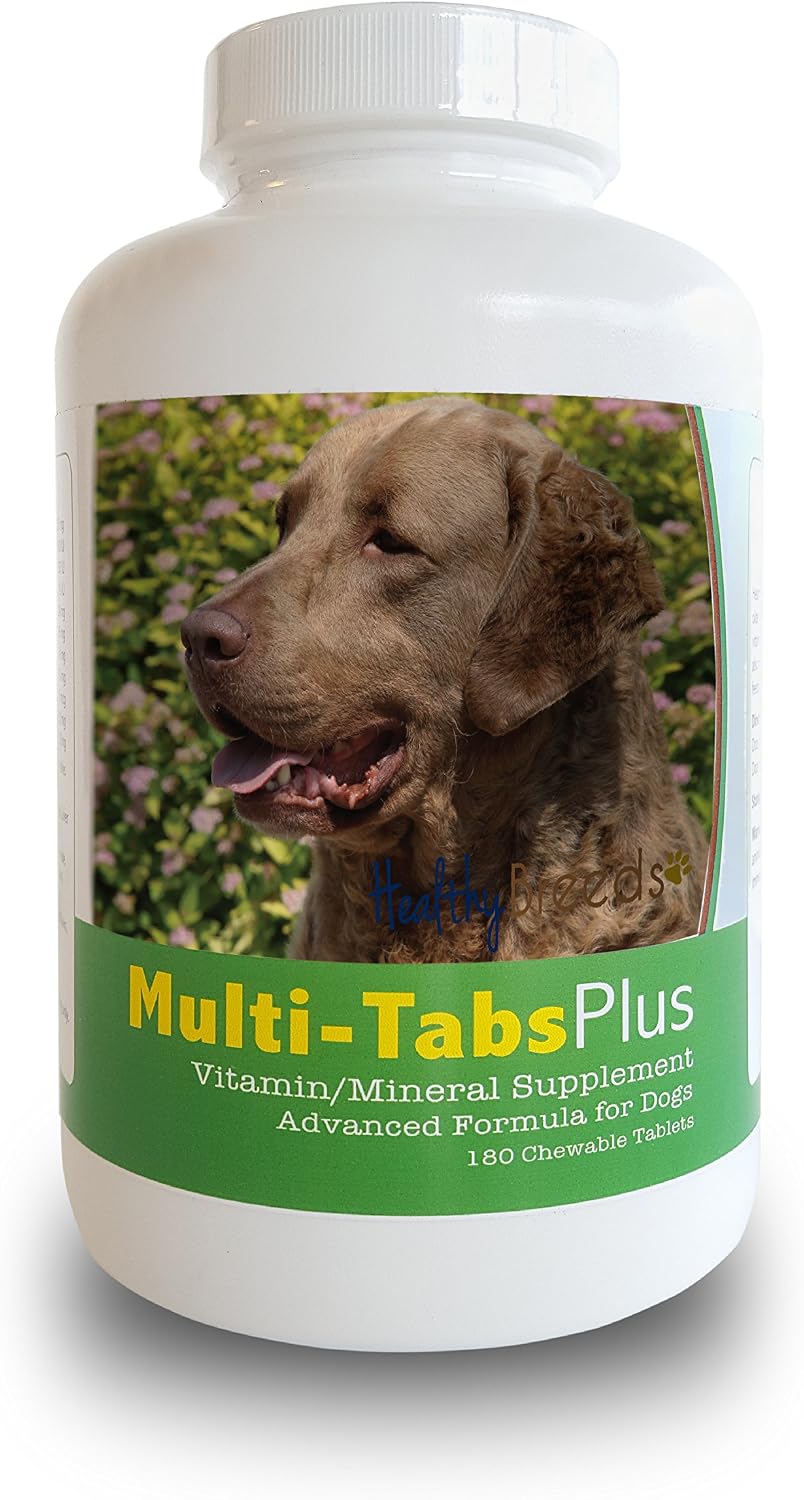 Healthy Breeds Chesapeake Bay Retriever Multi-Tabs Plus Chewable Tablets (180 Count) - görsel 1