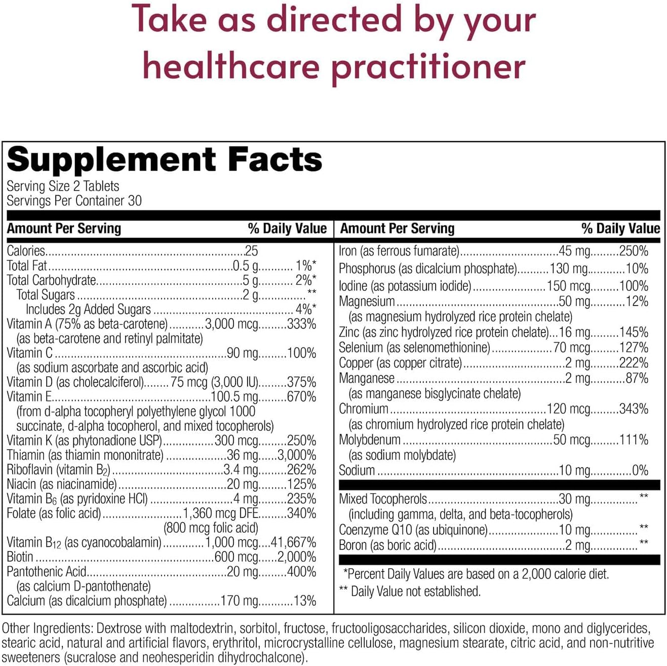 Bariatric Advantage Chewable Advanced Multi EA – High Potency Multivitamin with Iron, Mixed Fruit, 60 Tablets - görsel 4
