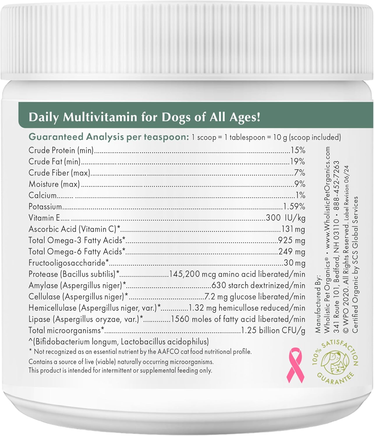 Canine Complete - Dog Multivitamin Powder - 227g - görsel 2