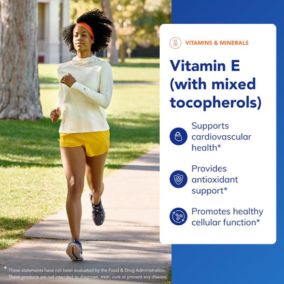 Pure Encapsulations Vitamin E (with Mixed Tocopherols) - 90 Softgels