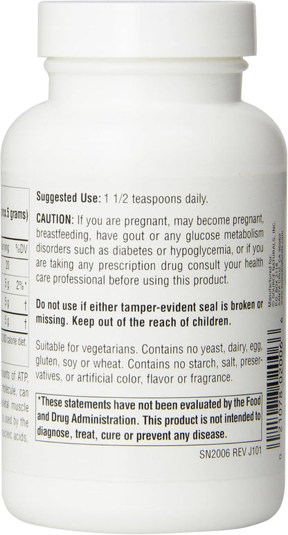 Source Naturals D-Ribose Powder, 100g - Cellular Energy Support*