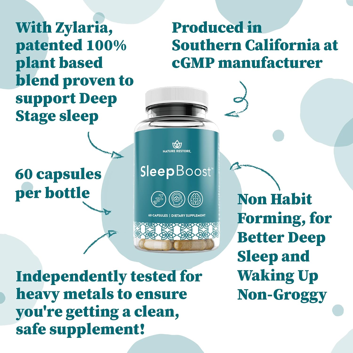 SleepBoost with Zylaria - Sleep Support Supplement - görsel 4