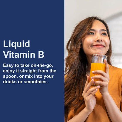 Carlson - B-6 Liquid, Vitamin B-6 for Energy Metabolism and Heart Health, Berry Lemonade Flavour, 120 ml