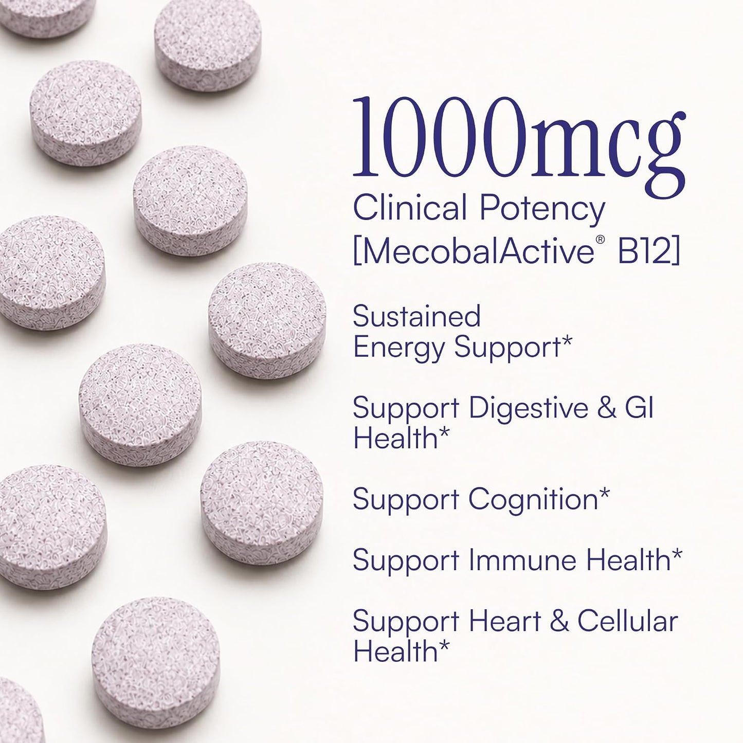 Purity Products Blueberry Probiotic B12 Energy Melt - Organic Blueberries, Methylcobalamin B12, 30 Melts - görsel 8