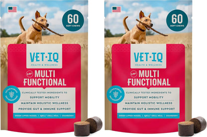 VetIQ 8-in-One Multifunctional Supplement for Dogs – 60 Soft Chews