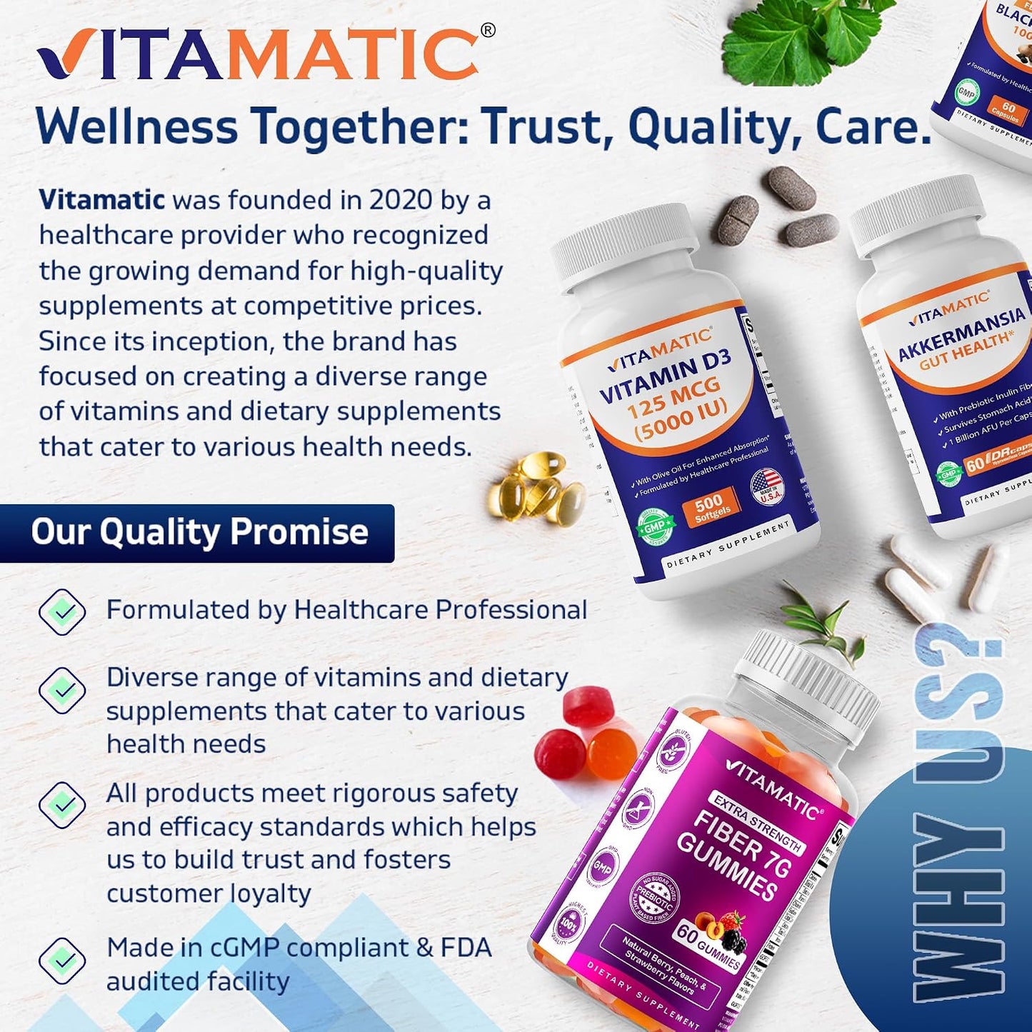 Vitamatic Lactoferrin 250mg – 60 Vegetable Capsules - görsel 6