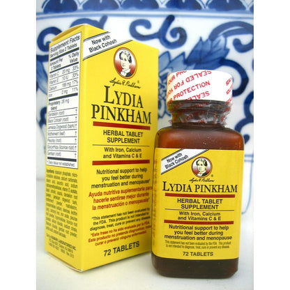 Lydia Pinkham Tablets, 72 Tablets