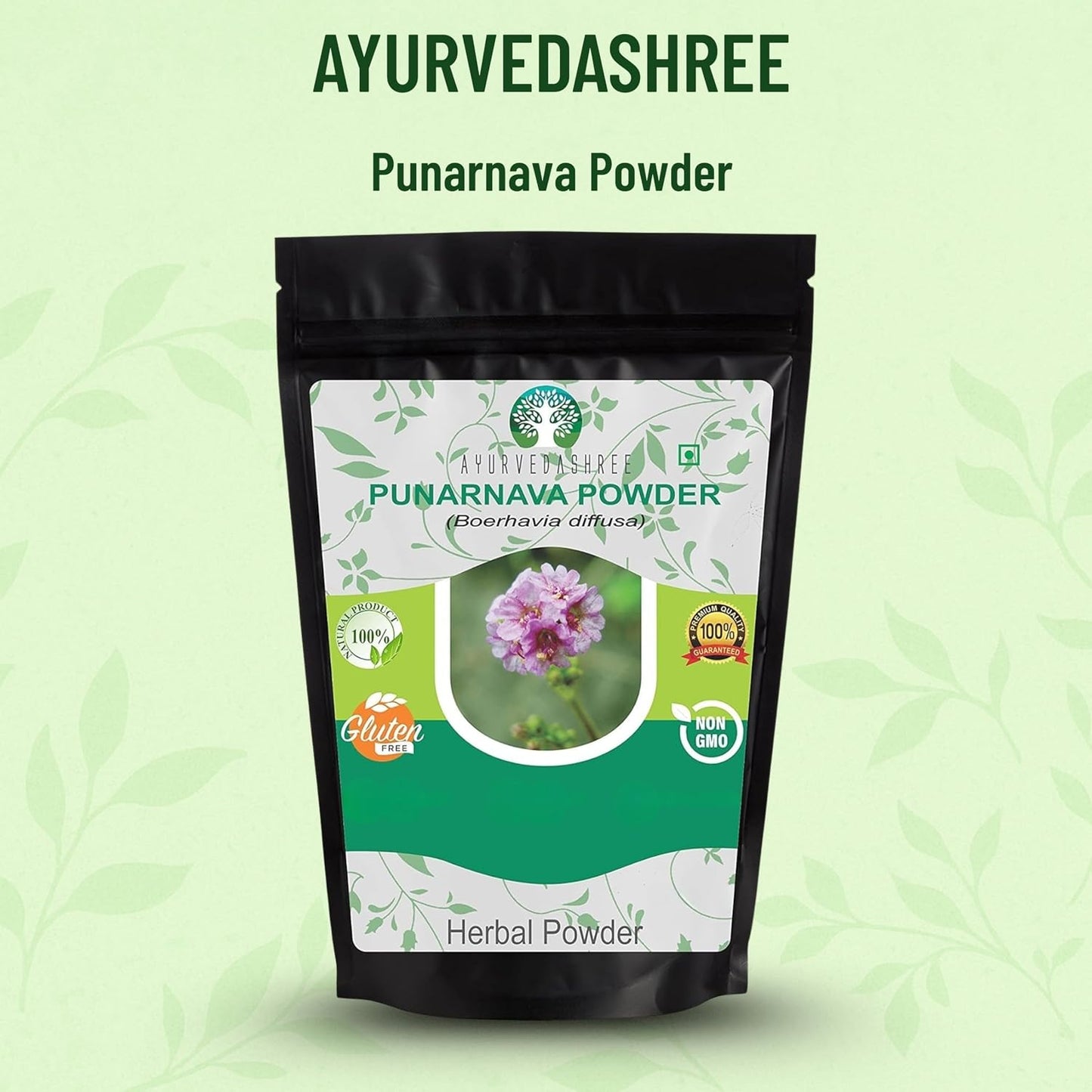 Ayurvedashree Punarnava Powder (Boerhavia diffusa) - 200g - görsel 2