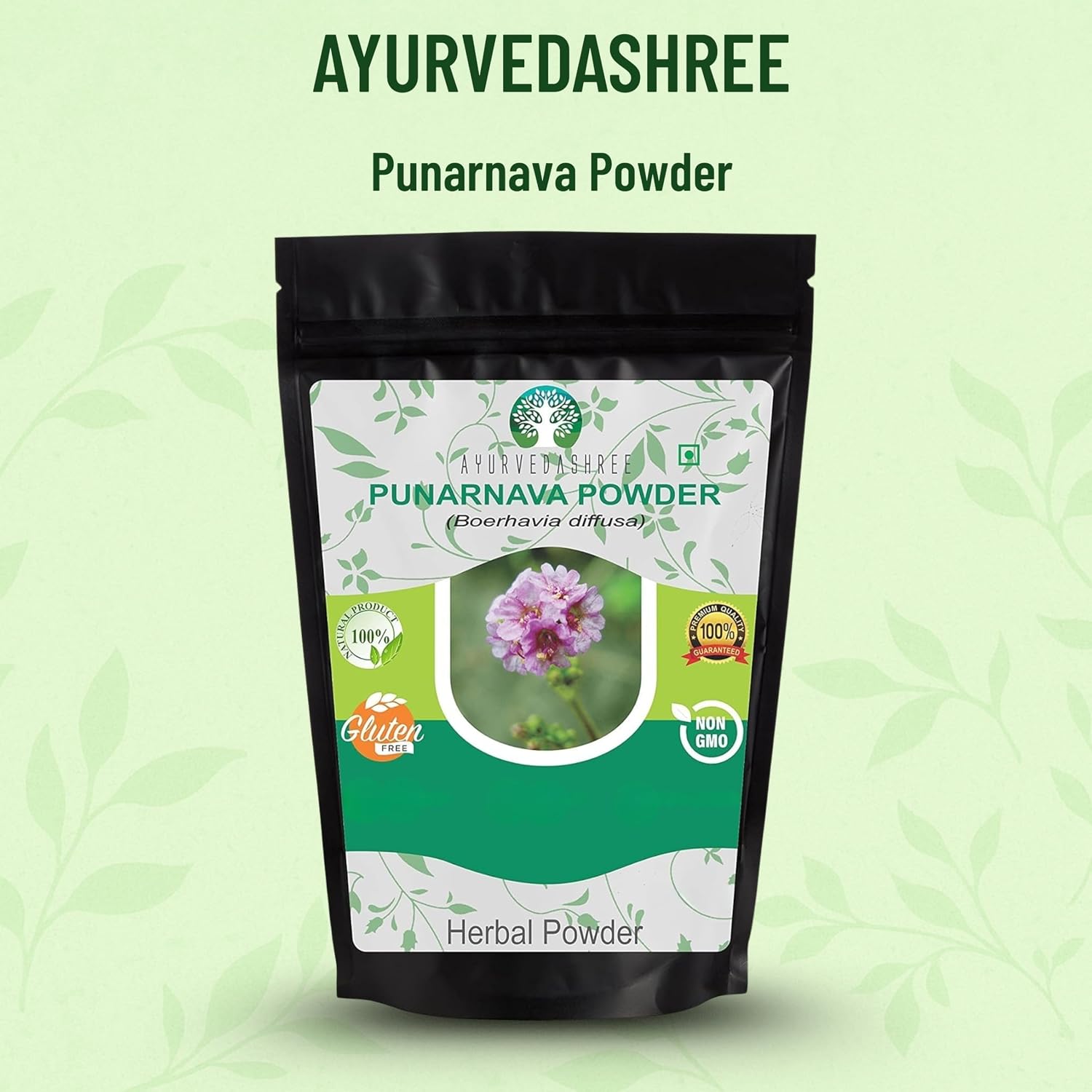 Ayurvedashree Punarnava Powder (Boerhavia diffusa) - 200g - görsel 2