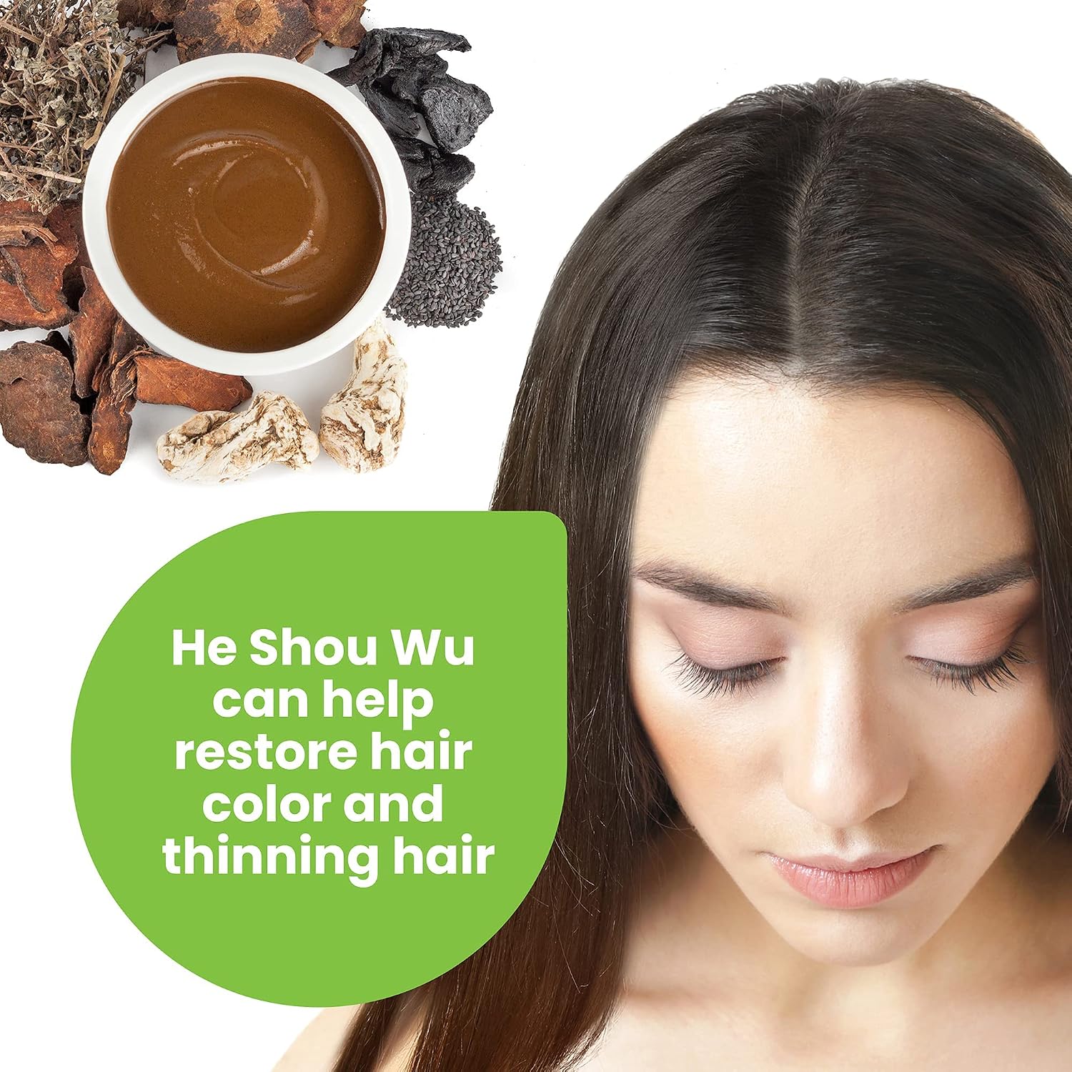 Certified Organic He Shou Wu - 141g Bag of 30:1 Concentrated Fo-Ti Extract - görsel 3