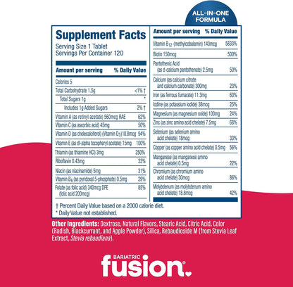 Bariatric Fusion Complete Chewable – Vitamin D : Works with calcium to maintain strong bones and support immune – Image 4
