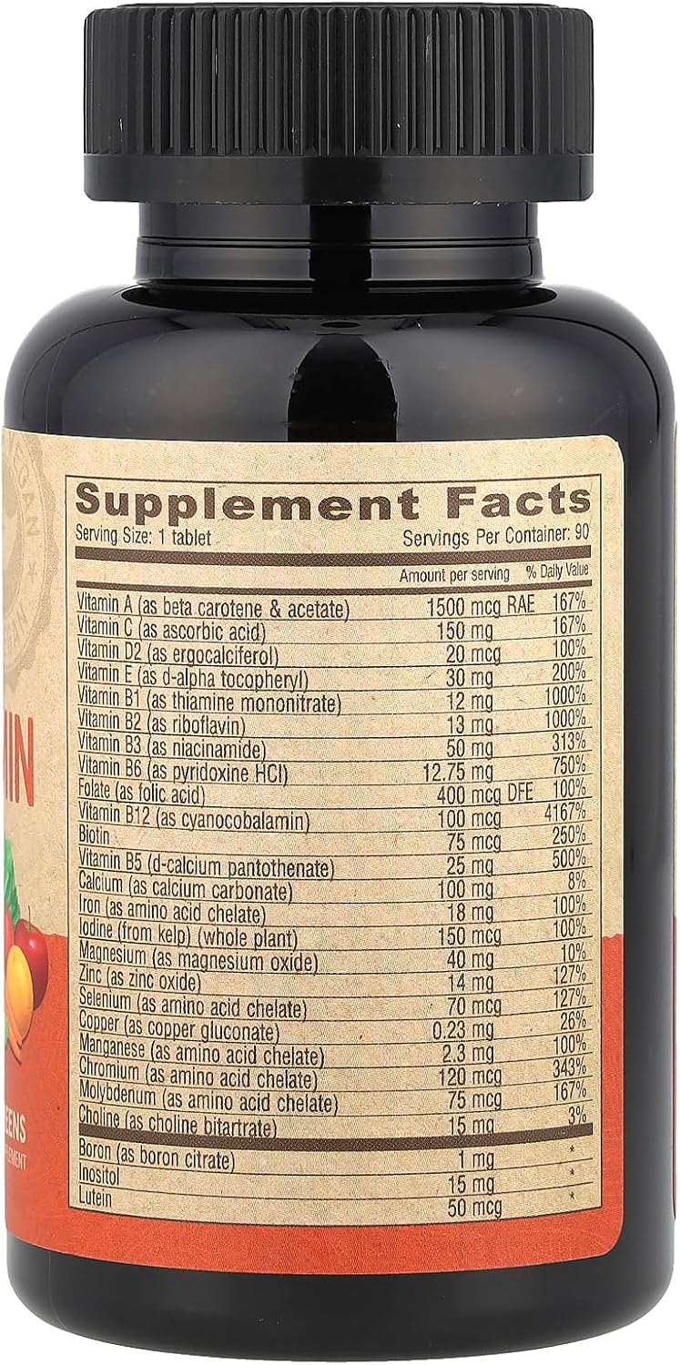 DEVA Tiny Tablets Vegan Multivitamins for Women & Men - 90 Tablets - görsel 2