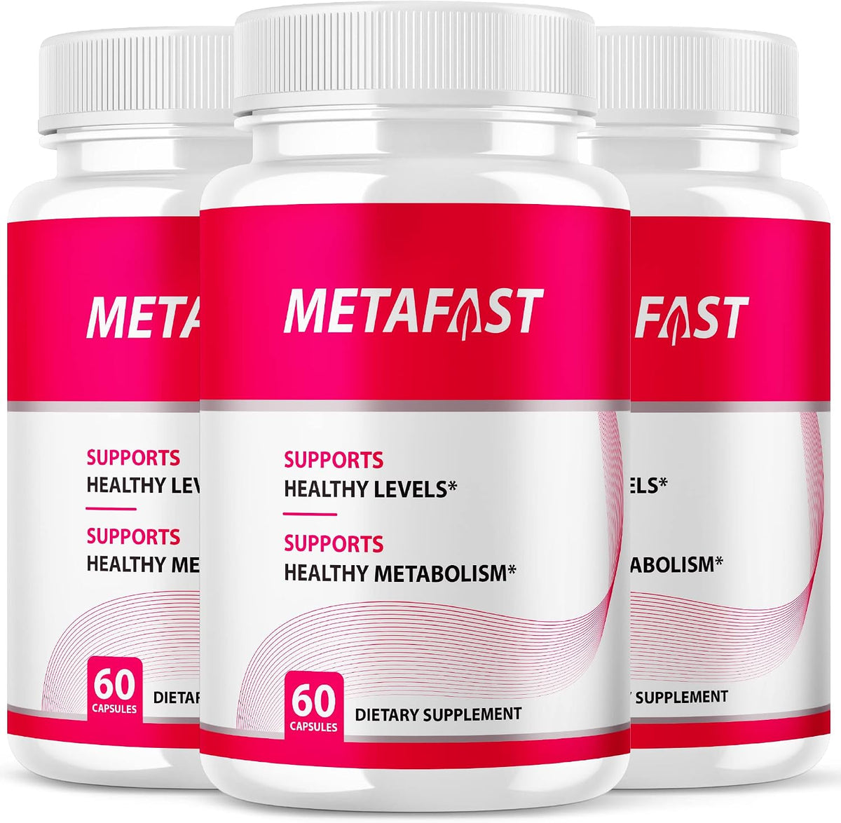 IDEAL PERFORMANCE (3 Pack) Metafast Pills Pastillas (180 Capsules) - görsel 1