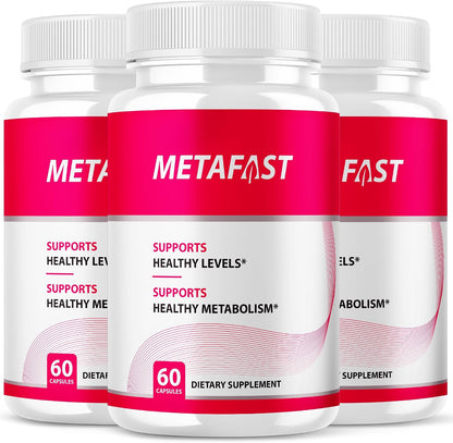 IDEAL PERFORMANCE (3 Pack) Metafast Pills Pastillas (180 Capsules)