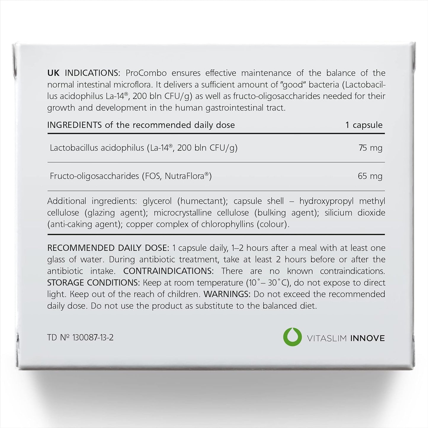 ProCombo Synbiotic – Double Capsule with Targeted Delivery, 1 Capsule per Day, Laboratory Tested (Pack of 1) - görsel 4