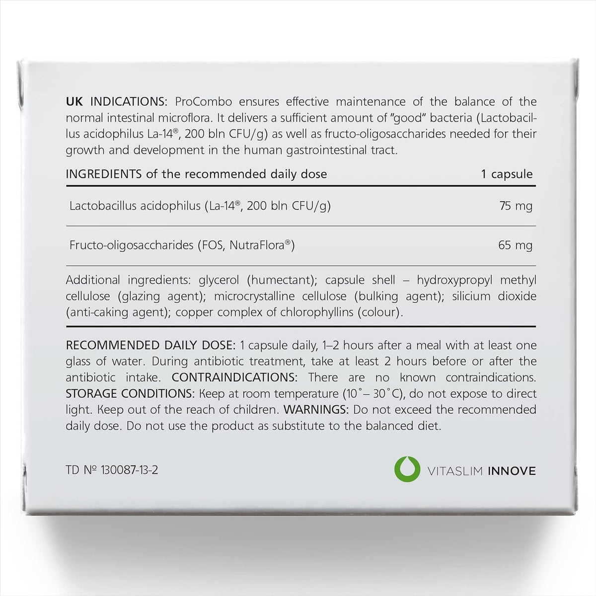 ProCombo Synbiotic – Double Capsule with Targeted Delivery, 1 Capsule per Day, Laboratory Tested (Pack of 1) - görsel 4