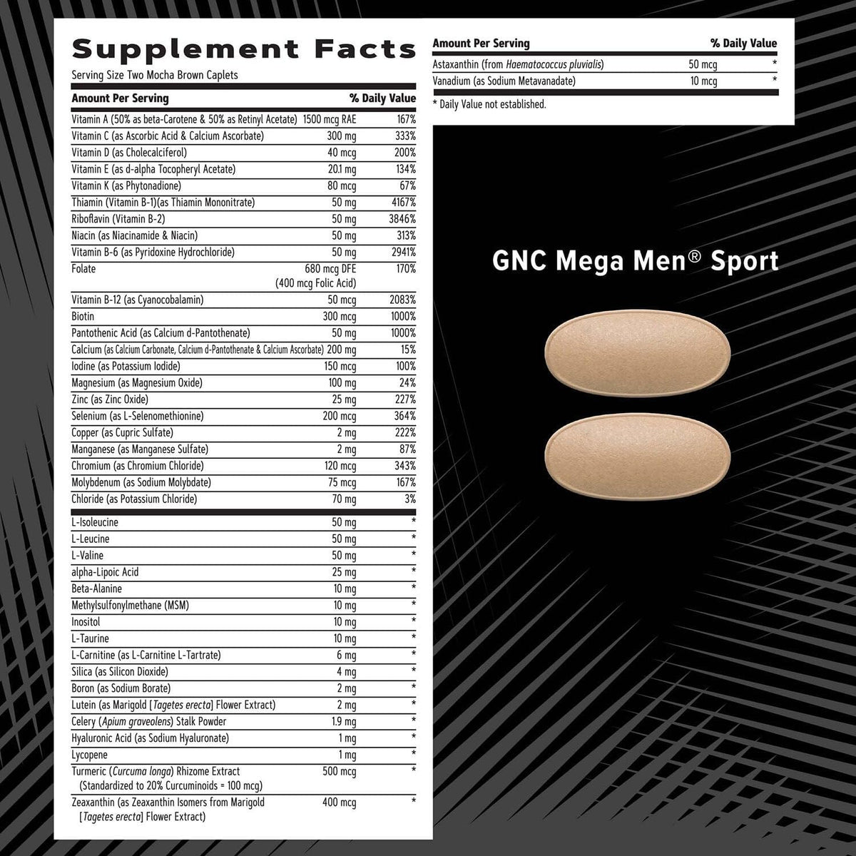 GNC AMP Men's Extreme Training Vitapak Programme – 30 Day Supply - görsel 5
