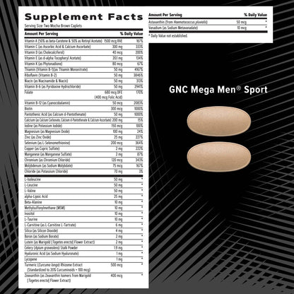GNC AMP Men's Extreme Training Vitapak Programme – 30 Day Supply