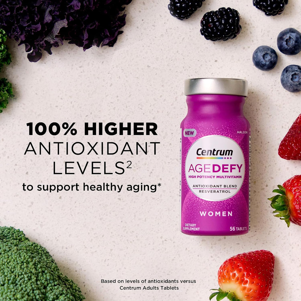 Centrum Age Defy Multivitamin for Women, 56 Tablets - görsel 3