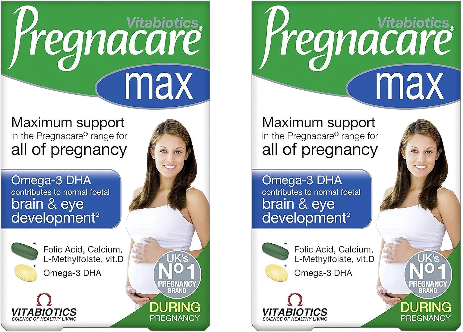 Pregnacare Max - Prenatal Vitamins with DHA, Tablets & Capsules (Pack of 2) - görsel 1
