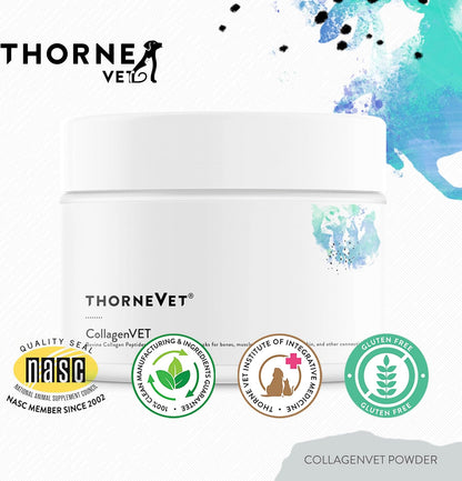 ThorneVet Collagen Supplement for Dogs and Cats – Powder (75 Scoops)
