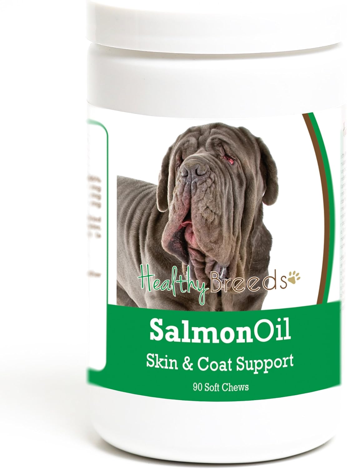 Healthy Breeds Neapolitan Mastiff Salmon Oil Soft Chews 90 Count - görsel 1