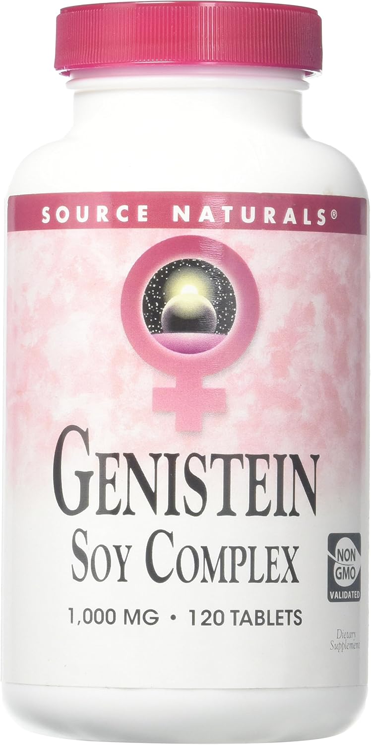 Source Naturals Genistein 1000 mg (Eternal Woman) - 120 Tablets - görsel 4