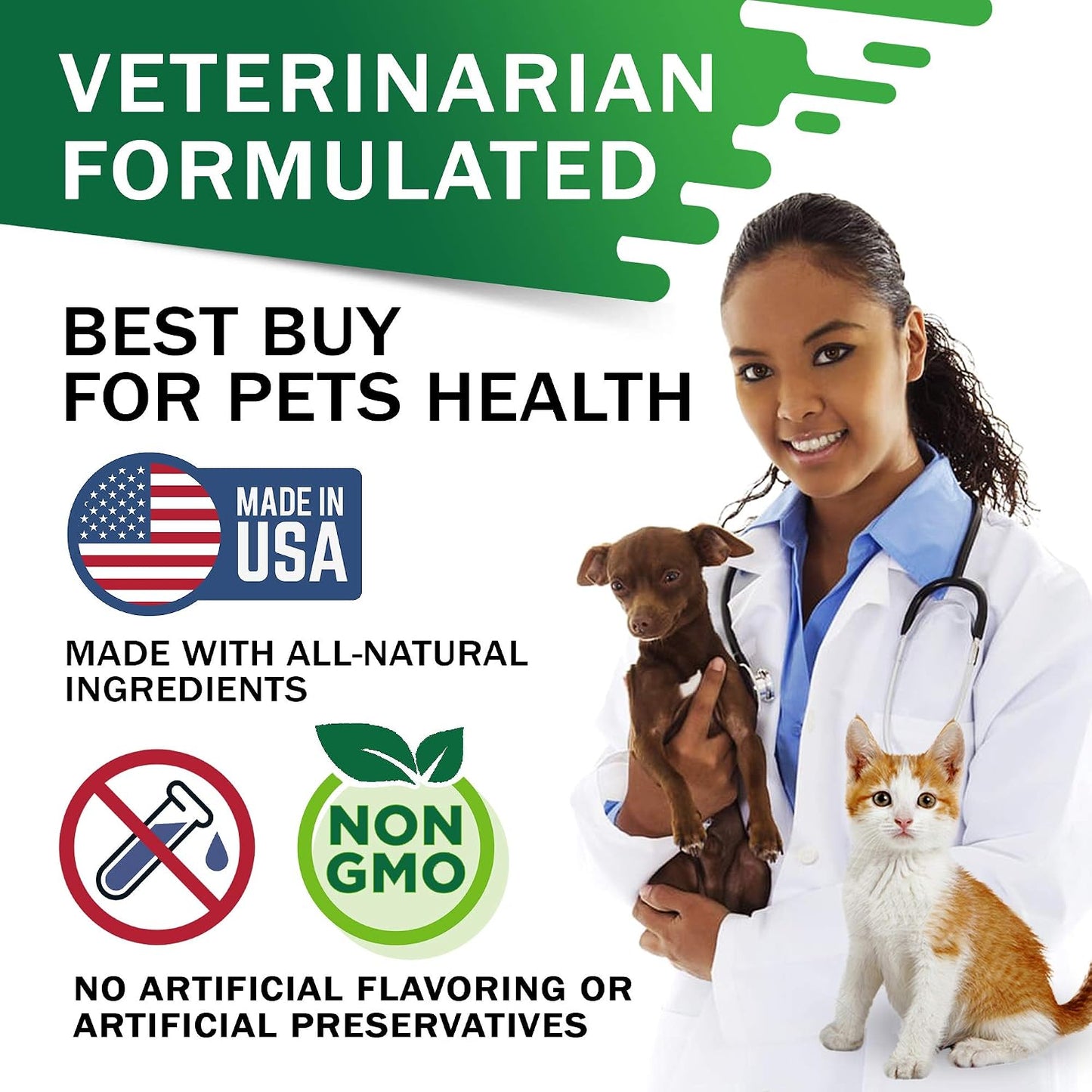 Adrenal Balance for Dogs and Cats - Herbal Adrenal Support Drops with Ashwagandha, Liquorice Root, Rhodiola Rosea, 2 oz - görsel 5