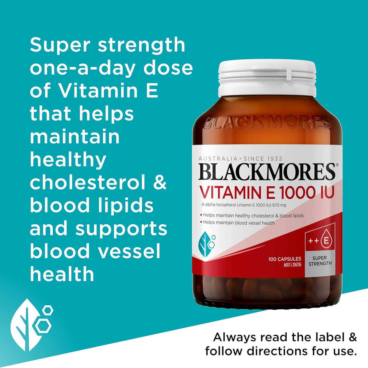 Blackmores Natural E 1000IU 100 Capsules - görsel 4