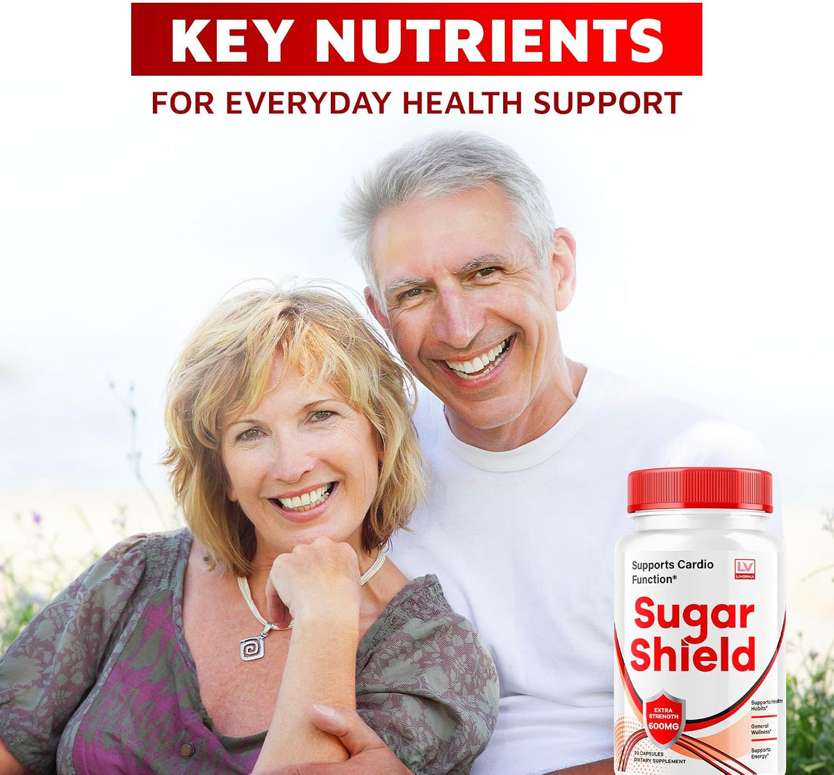 (2 Pack) Sugar Shield, Sugar Shield Blood Support, Sugar Shield Tablets, Sugar Shield Capsules, Sugar Shield Natural Formula, SugarShield, Sugar Shield Advanced Formula, Sugar Shield Reviews, 60 Capsules - görsel 2