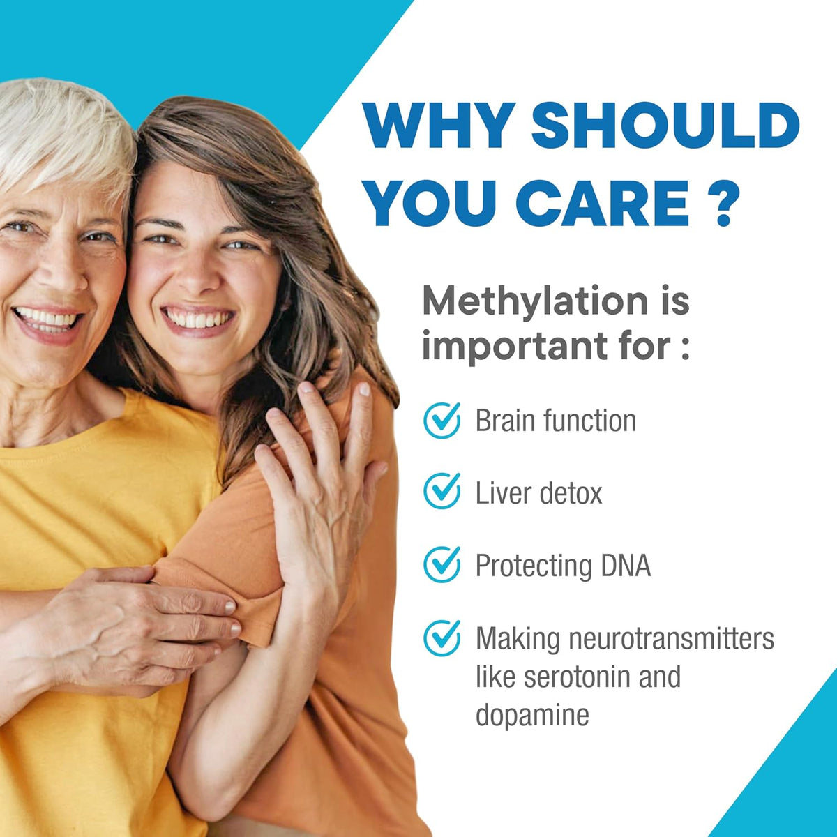 Purest Methylated Multivitamin for Men and Women | Methylated B12 1000mcg, Methylfolate, B Complex, Vitamins D, C, E, A, Biotin | Daily Methylate Multivitamin for Energy & Wellness - görsel 3