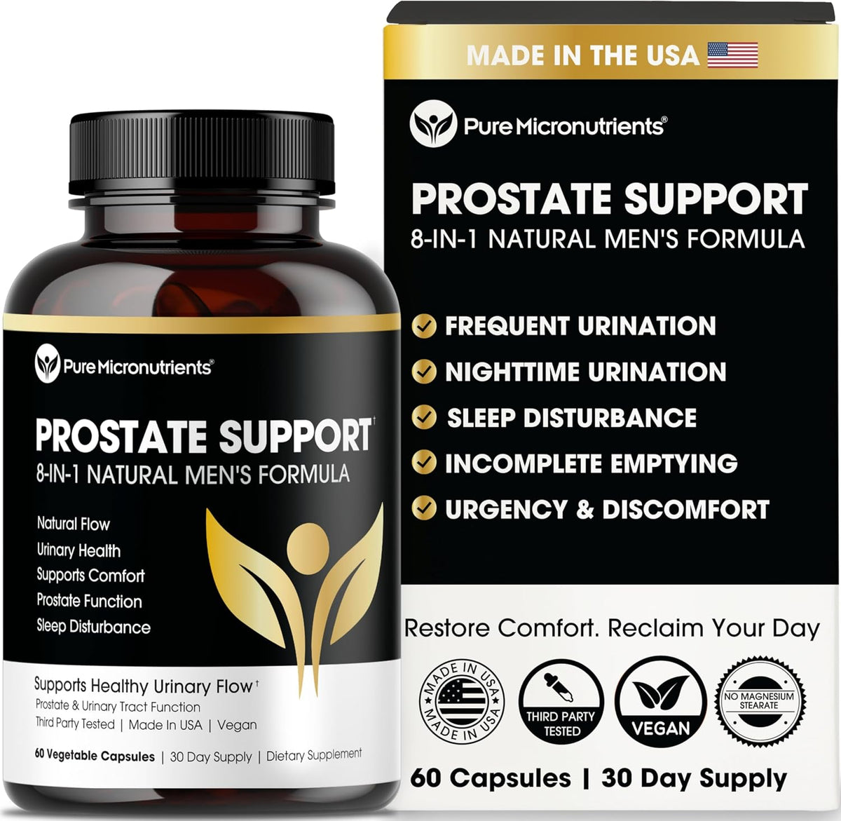 Pure Micronutrients Advanced Prostate Health – Saw Palmetto Berry Extract: Widely used to support prostate health – Image 1