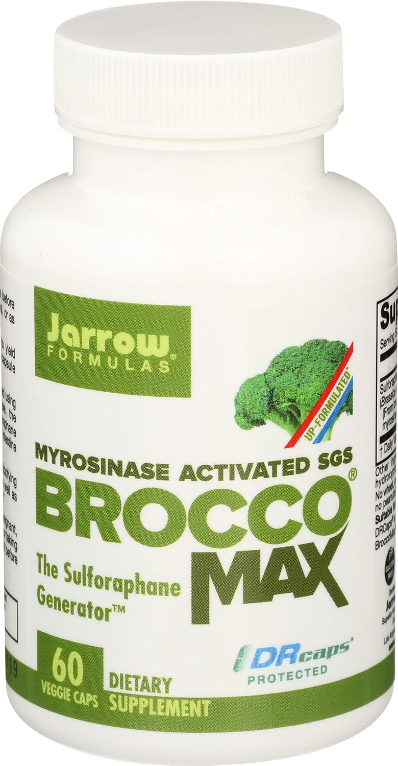 Jarrow Formulae Brocco Max 500 mg - 60 Capsules - görsel 1