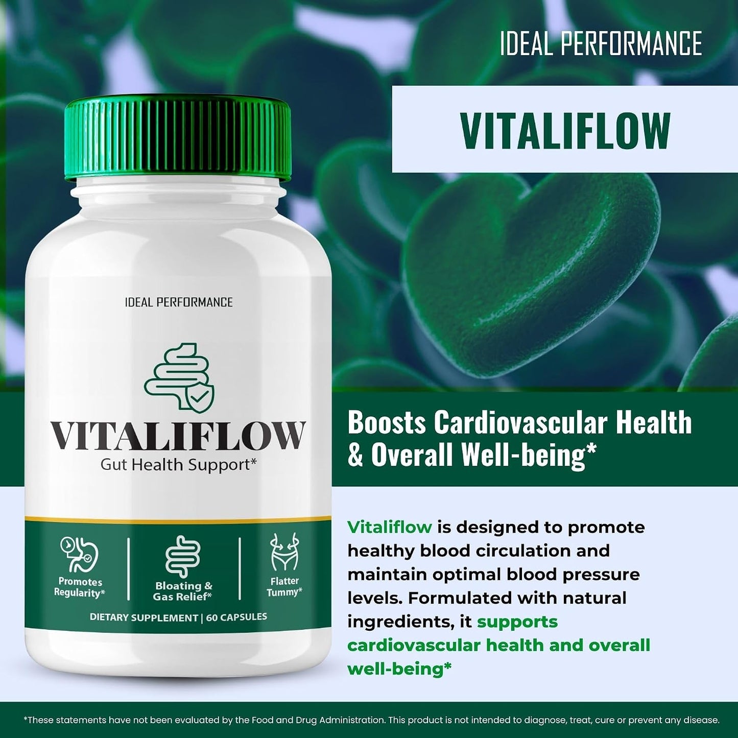 Vitaliflow Probiotic Supplement Capsules (3 Pack) - görsel 4