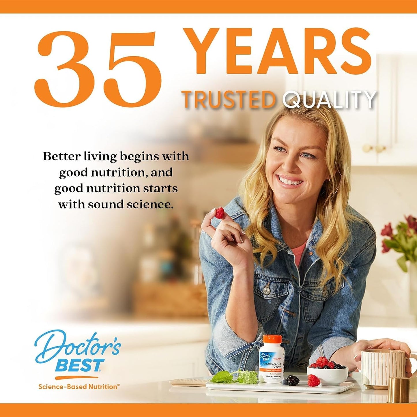 Doctor's Best Chewable Vitamin B12 Methylcobalamin - 5000 mcg, Vegan, Gluten-free, Non GMO, Mixed Berries Flavour - 60 Chewable Tablets - görsel 7