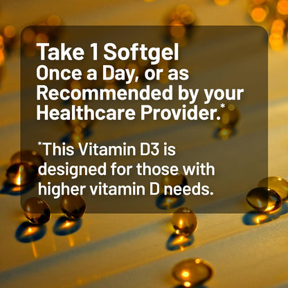 NatureWise Vitamin D3 10,000 IU (250 µg) - 90 Mini Soft gel capsules