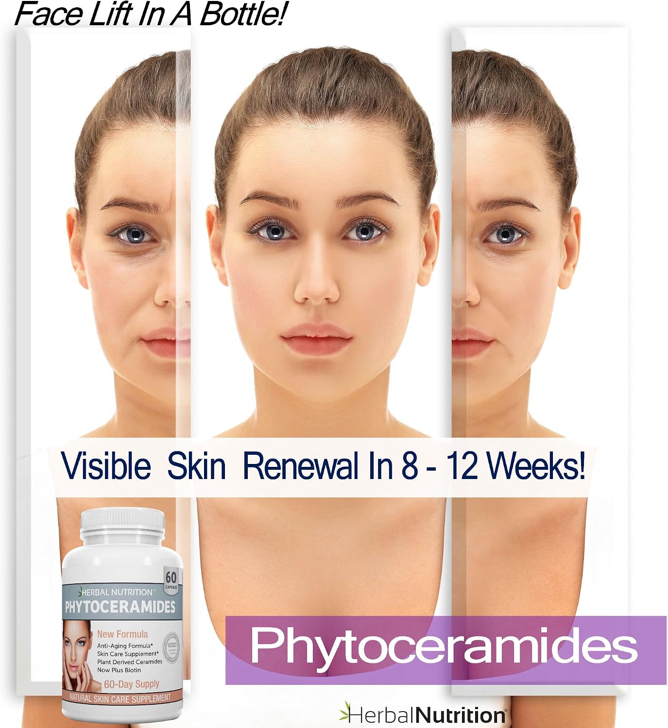 Phytoceramides Skin Hydration Support Supplement, 120 Capsules - görsel 2