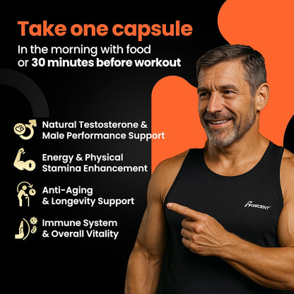 Cistanche Tubulosa Extract 500mg (120 Capsules) – Standardised 50% Echinacosides, 10% Acteosides