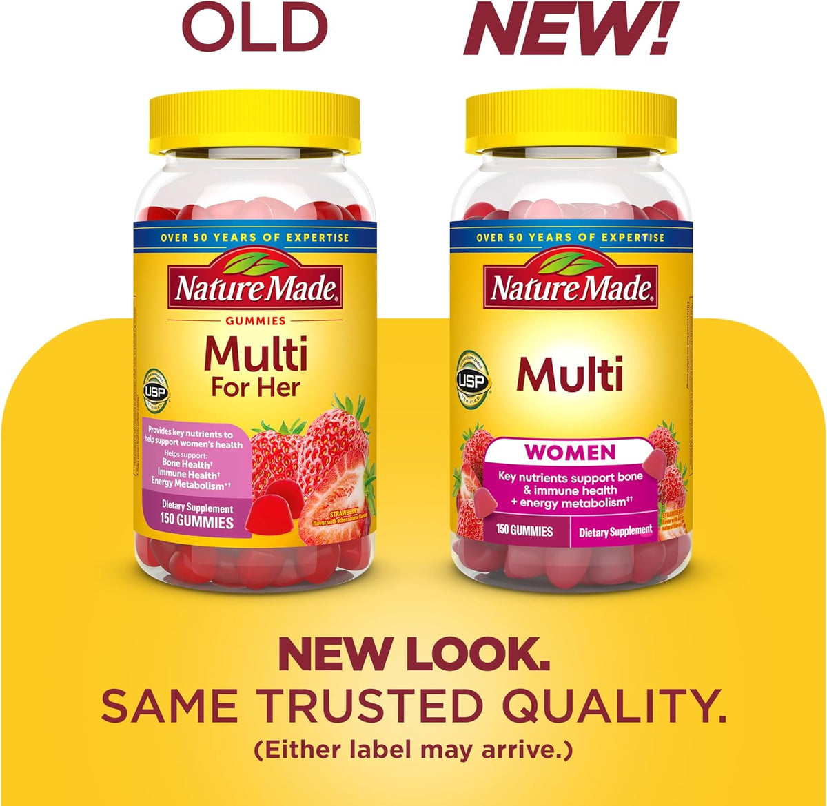 Nature Made Women's Multivitamin Gummies, 150 Count - görsel 2