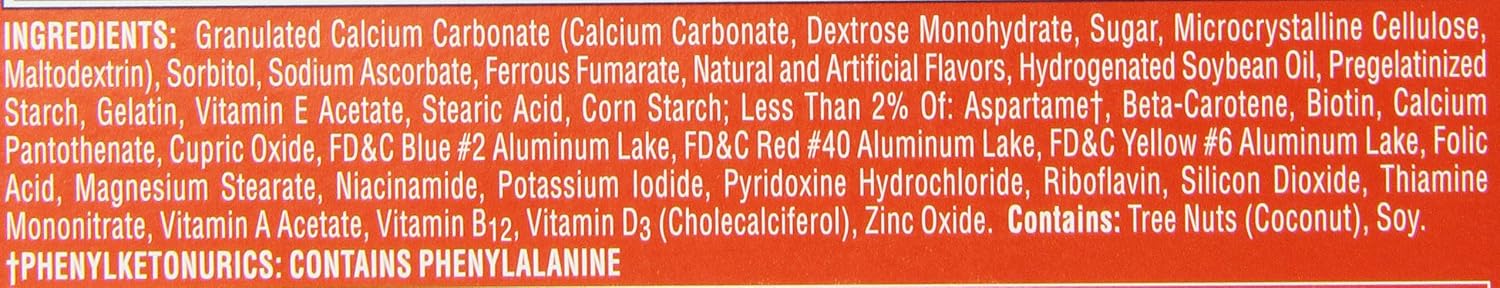 Flintstones Children's Complete Chewable Multivitamin - 60 Tablets - görsel 9