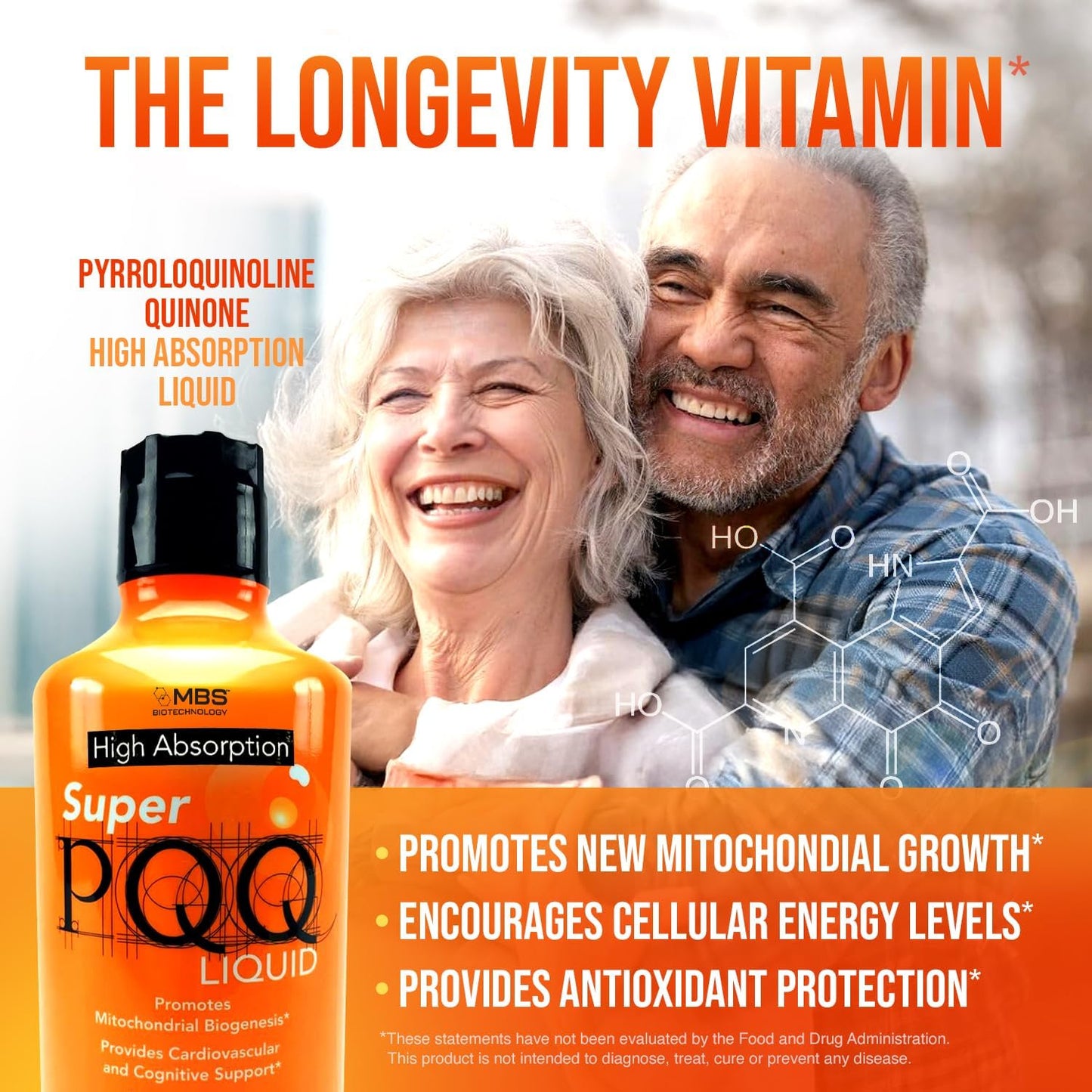 Super PQQ Liquid - Highly Absorbable Pyrroloquinoline Quinone 20mg - görsel 3