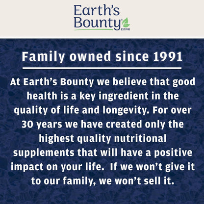Earth's Bounty Stress Relief Plus – Stress Support & Mood, 60 Vegetarian Capsules