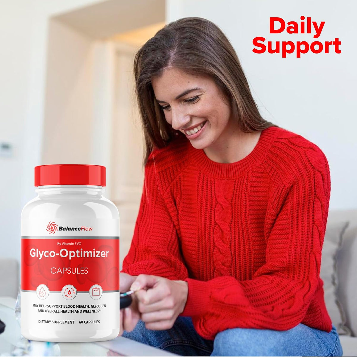 Balance Flow Glyco Optimizer - 2 Pack (120 Capsules) - görsel 2
