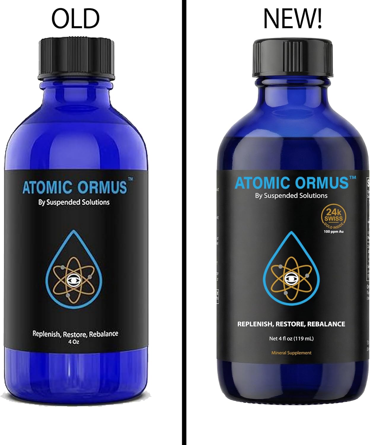 Suspended Solutions Liquid Monoatomic 24-Carat Gold ORMUS – 4oz - görsel 2